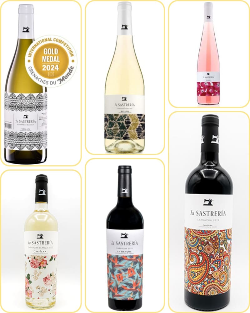Colección vinos garnacha